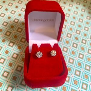 Bloomingdale’s crystal earrings